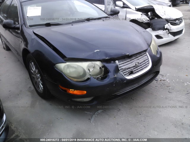 2C3AE66G21H698979 - 2001 CHRYSLER 300M BLACK photo 6