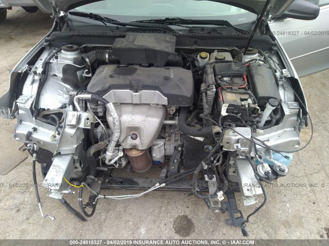 1G11B5SL7EF154396 - 2014 CHEVROLET MALIBU LS SILVER photo 10