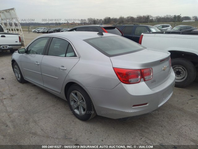1G11B5SL7EF154396 - 2014 CHEVROLET MALIBU LS SILVER photo 3