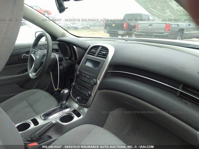 1G11B5SL7EF154396 - 2014 CHEVROLET MALIBU LS SILVER photo 5