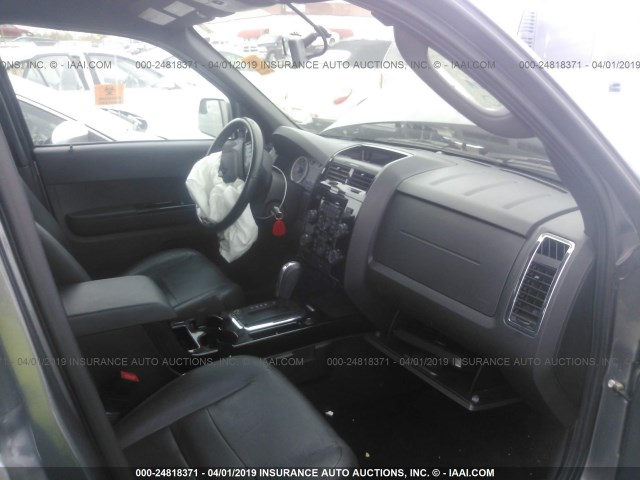 1FMCU0EG1CKB83873 - 2012 FORD ESCAPE LIMITED GRAY photo 5