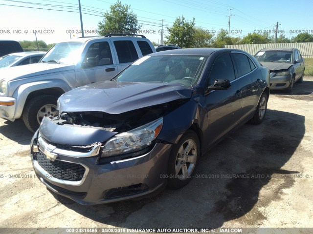 1G11C5SL2EF224626 - 2014 CHEVROLET MALIBU 1LT 蓝色 照片 2