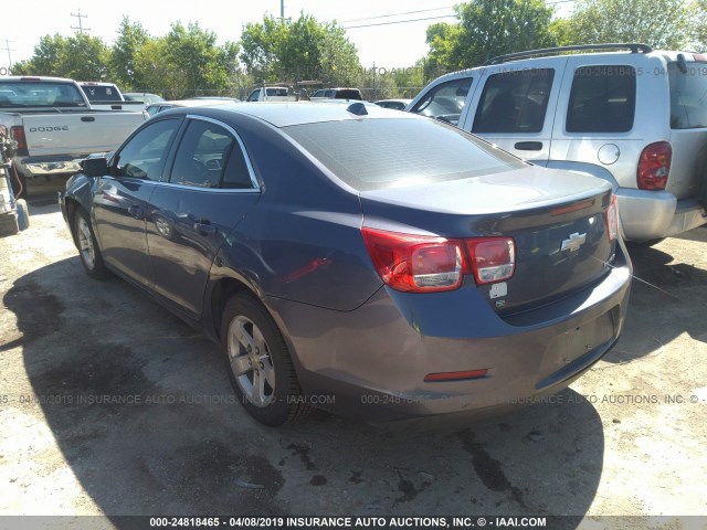 1G11C5SL2EF224626 - 2014 CHEVROLET MALIBU 1LT 蓝色 照片 3