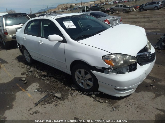 1NXBR32E48Z991888 - 2008 TOYOTA COROLLA CE/LE/S WHITE photo 1