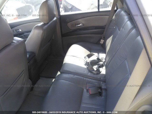 4S2DE58Y744602892 - 2004 ISUZU AXIOM XS Bej foto 8