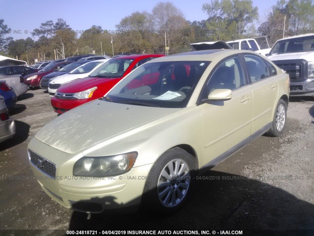 YV1MS382X52106478 - 2005 VOLVO S40 2.4I GREEN photo 2