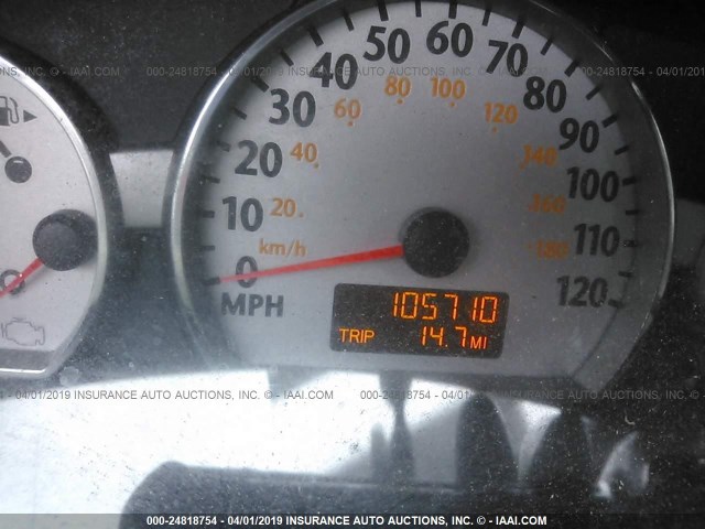 1G8AL55F06Z122913 - 2006 SATURN ION LEVEL 3 GRAY photo 7