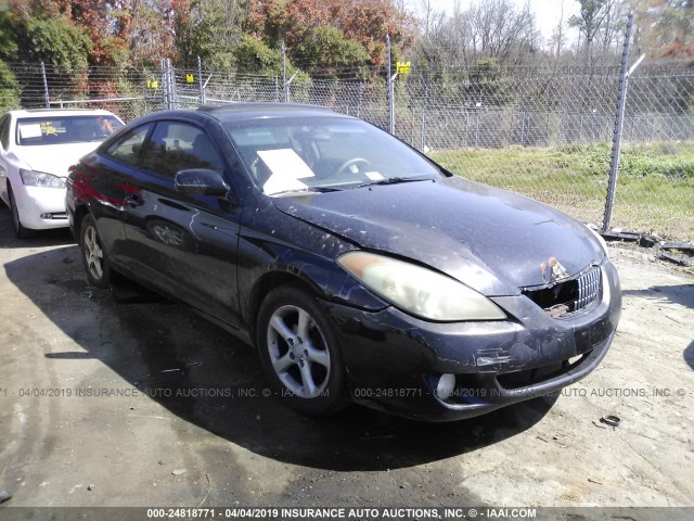 4T1CE38P04U820056 - 2004 TOYOTA CAMRY SOLARA SE/SLE შავი ფოტო 1