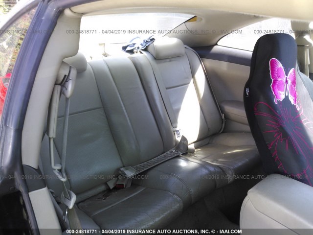 4T1CE38P04U820056 - 2004 TOYOTA CAMRY SOLARA SE/SLE შავი ფოტო 8