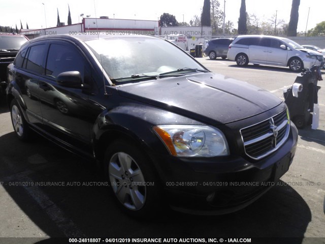 1B3HB48BX7D591646 - 2007 DODGE CALIBER SXT BLACK photo 1