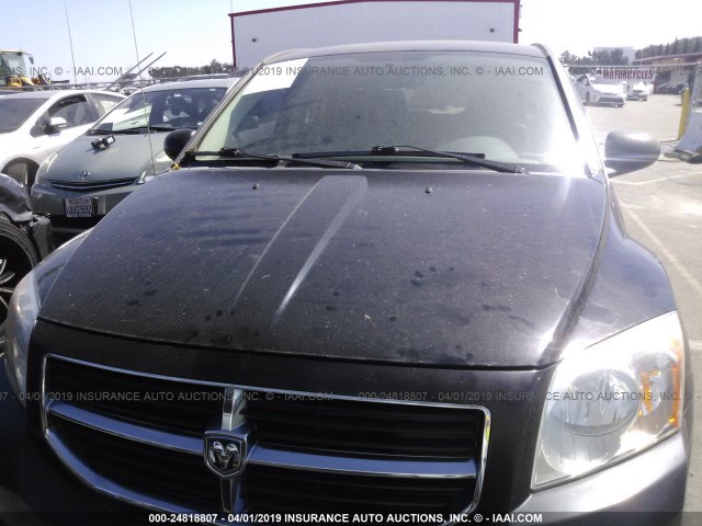 1B3HB48BX7D591646 - 2007 DODGE CALIBER SXT BLACK photo 6