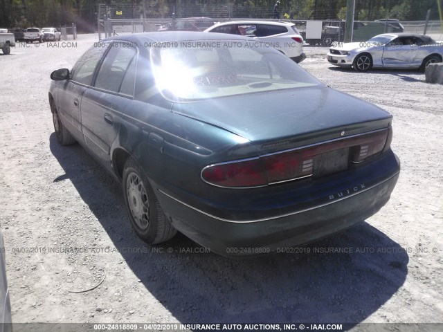 2G4WY52M9W1502269 - 1998 BUICK CENTURY LIMITED GREEN photo 3