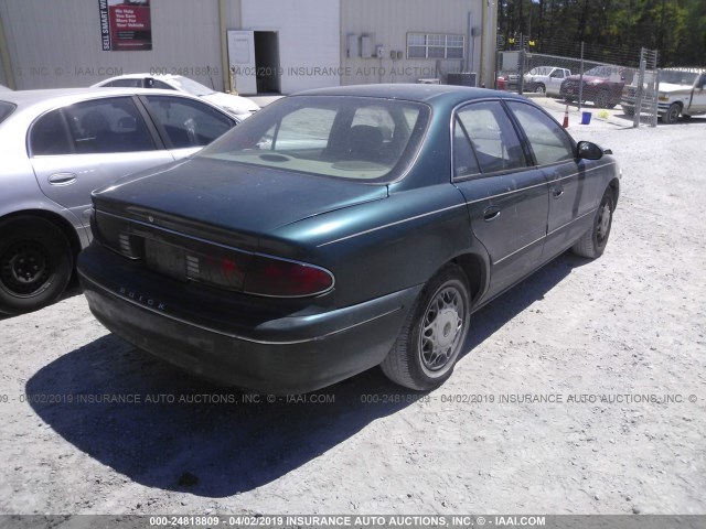 2G4WY52M9W1502269 - 1998 BUICK CENTURY LIMITED GREEN photo 4