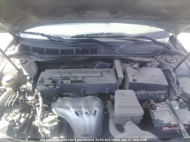 4T1BE46K77U597656 - 2007 TOYOTA CAMRY NEW GENERAT CE/LE/XLE/SE GREEN photo 10