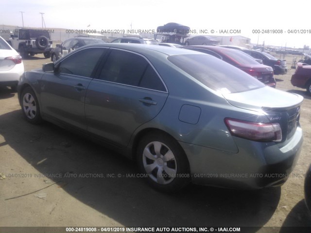 4T1BE46K77U597656 - 2007 TOYOTA CAMRY NEW GENERAT CE/LE/XLE/SE GREEN photo 3