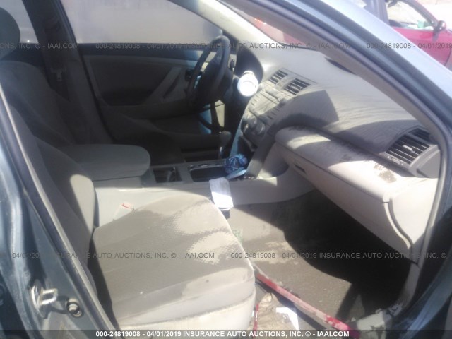 4T1BE46K77U597656 - 2007 TOYOTA CAMRY NEW GENERAT CE/LE/XLE/SE GREEN photo 5