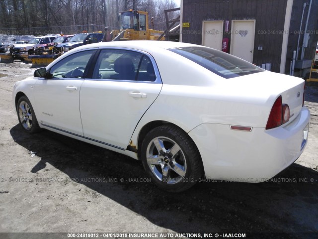 1G1ZH57B584266258 - 2008 CHEVROLET MALIBU 1LT თეთრი ფოტო 3