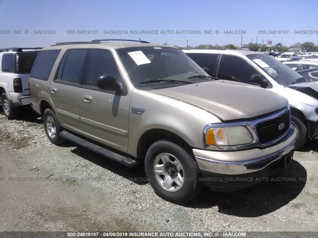 1FMRU1567YLA86895 - 2000 FORD EXPEDITION XLT GOLD photo 1