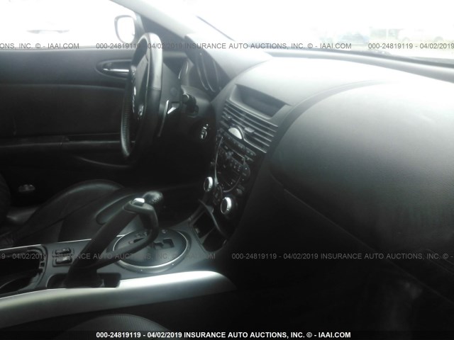 JM1FE17N750142730 - 2005 MAZDA RX8 WHITE photo 5