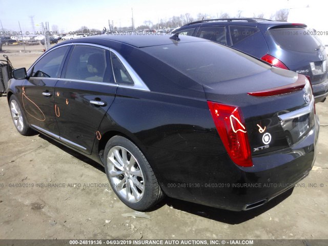 2G61P5S3XD9122447 - 2013 CADILLAC XTS LUXURY COLLECTION BLACK photo 3