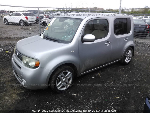 JN8AZ2KR4AT152370 - 2010 NISSAN CUBE S/SL/KROM GRAY photo 2