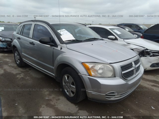 1B3HB28BX7D511282 - 2007 DODGE CALIBER SILVER photo 1