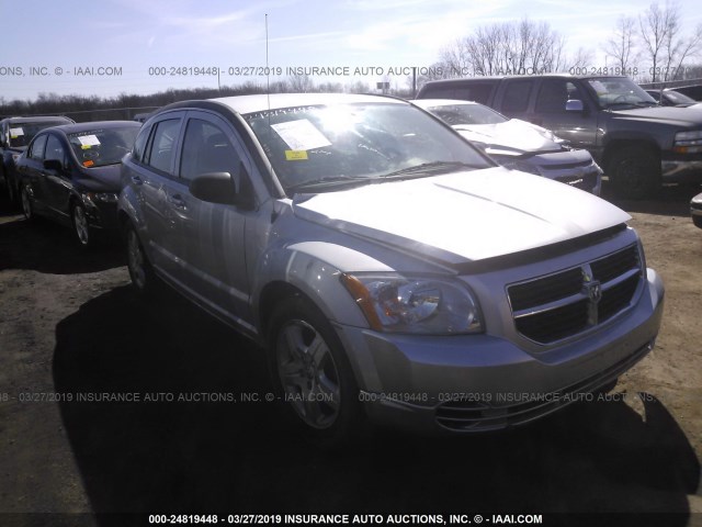 1B3HB48A29D143136 - 2009 DODGE CALIBER SXT SILVER photo 1