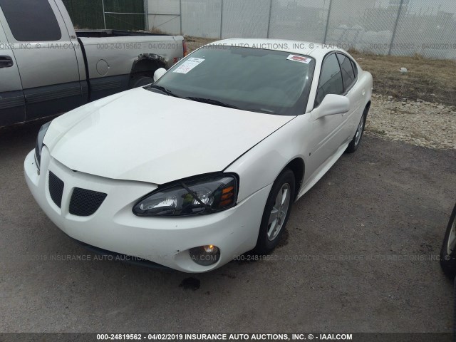2G2WP552281131674 - 2008 PONTIAC GRAND PRIX WHITE photo 2