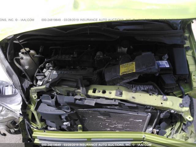 KL8CD6S99DC502633 - 2013 CHEVROLET SPARK 1LT GREEN photo 10