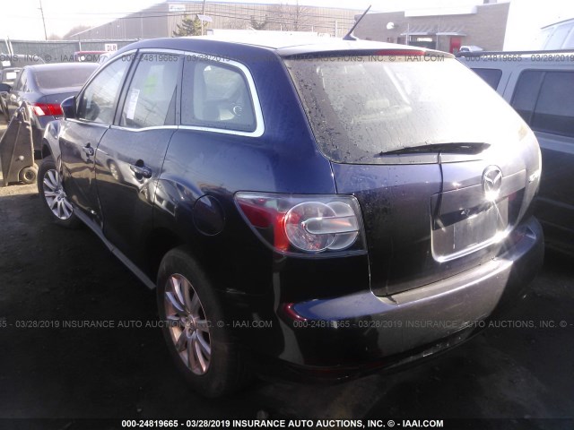 JM3ER2WM6A0336536 - 2010 MAZDA CX-7 BLUE photo 3