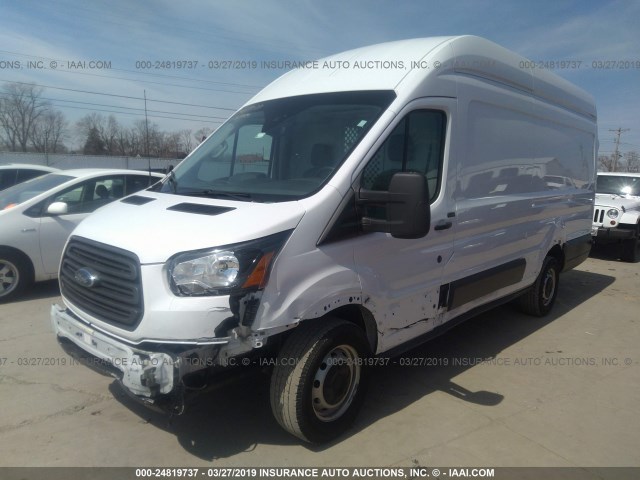 1FTSW3XG8FKA49312 - 2015 FORD TRANSIT T-350 WHITE photo 2