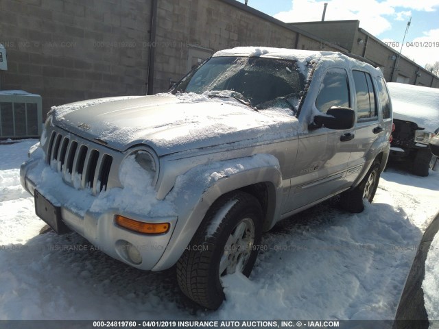 1J4GL58K13W633014 - 2003 JEEP LIBERTY LIMITED SILVER photo 2