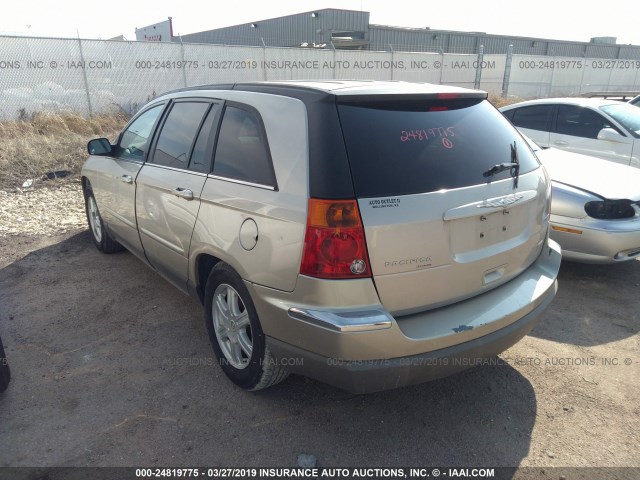 2C4GF68405R661533 - 2005 CHRYSLER PACIFICA TOURING GOLD photo 3