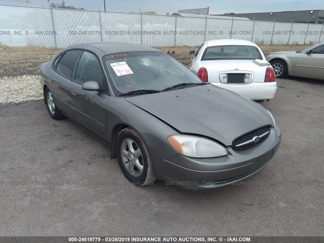 1FAFP55U21A196412 - 2001 FORD TAURUS SES GRAY photo 1