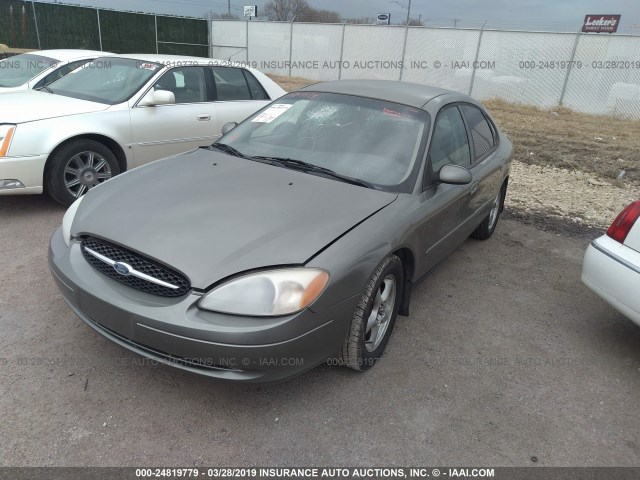 1FAFP55U21A196412 - 2001 FORD TAURUS SES GRAY photo 2