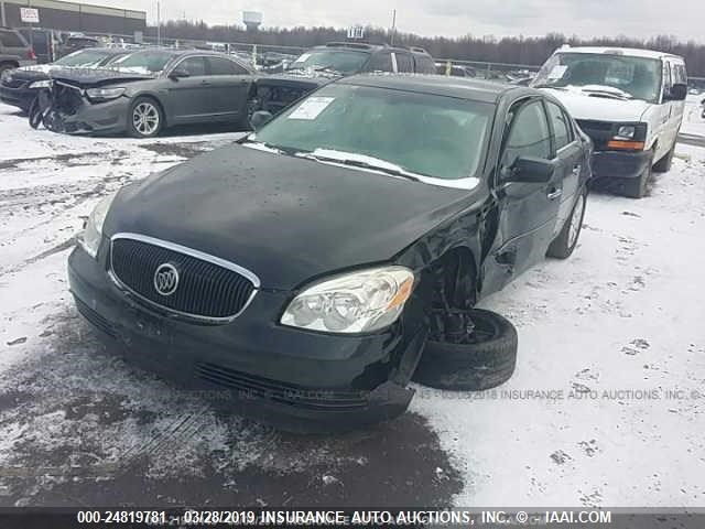 1G4HD57248U125210 - 2008 BUICK LUCERNE CXL BLACK photo 2