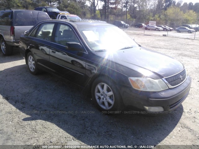4T1BF28B52U197909 - 2002 TOYOTA AVALON XL/XLS BLACK photo 1