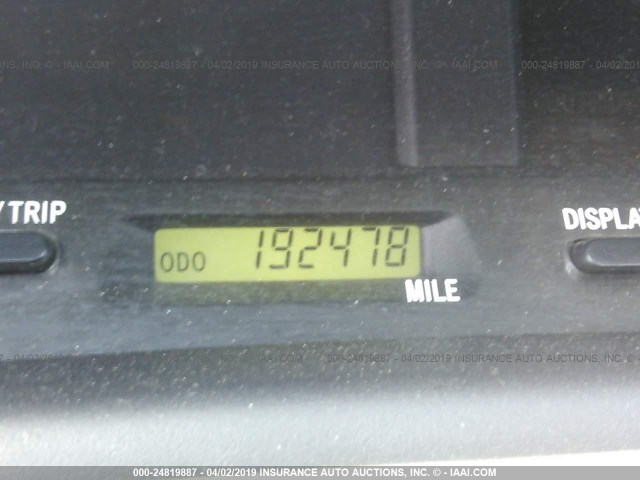 4T1BF28B52U197909 - 2002 TOYOTA AVALON XL/XLS BLACK photo 7