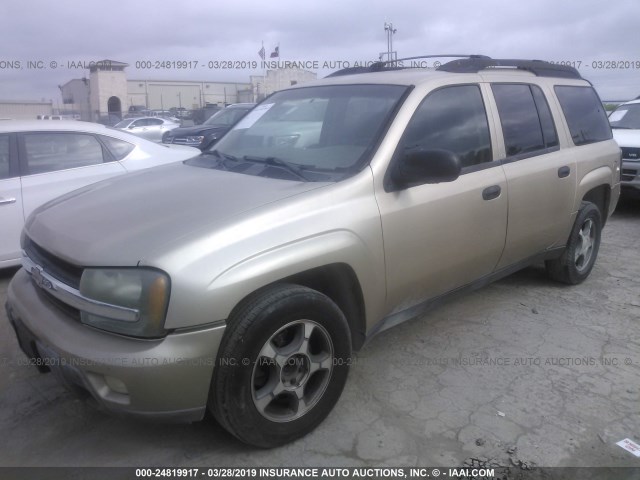 1GNES16S736181671 - 2003 CHEVROLET TRAILBLAZER EXT GOLD photo 2