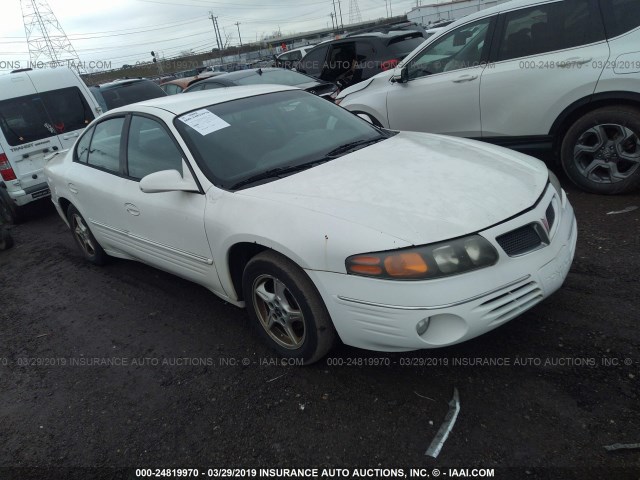 1G2HX54K314297075 - 2001 PONTIAC BONNEVILLE SE WHITE photo 1