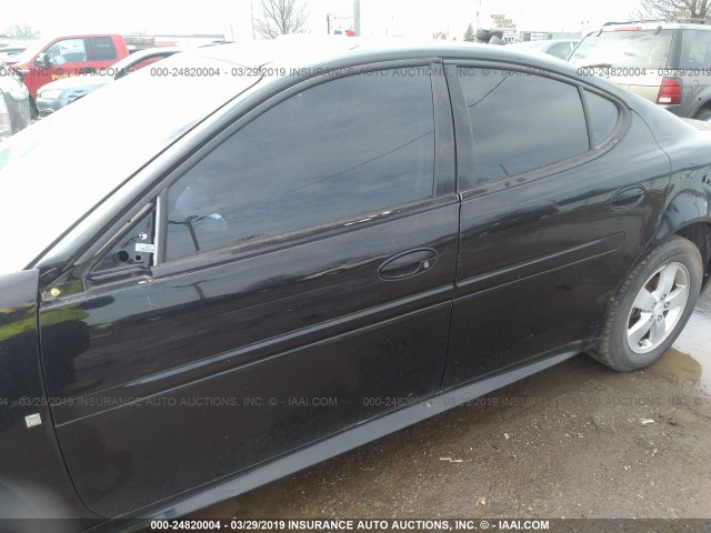 2G2WP552481135340 - 2008 PONTIAC GRAND PRIX BLACK photo 6