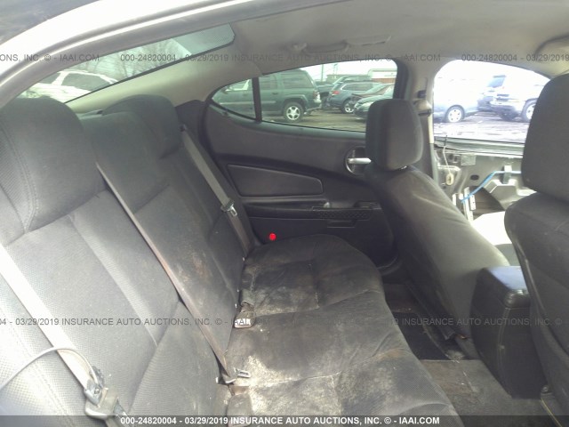 2G2WP552481135340 - 2008 PONTIAC GRAND PRIX BLACK photo 8