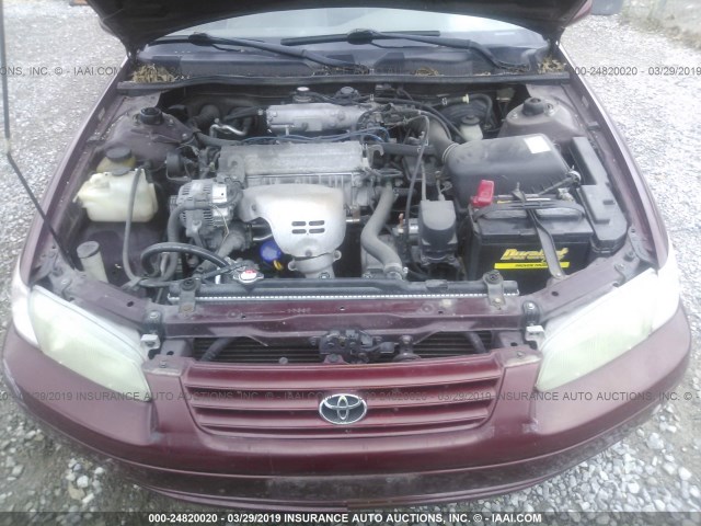 4T1BG22K9XU510893 - 1999 TOYOTA CAMRY CE/LE/XLE 栗色 照片 10