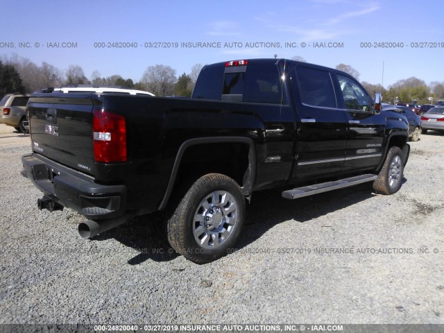 1GT12UEY2JF169035 - 2018 GMC SIERRA K2500 DENALI BLACK photo 4