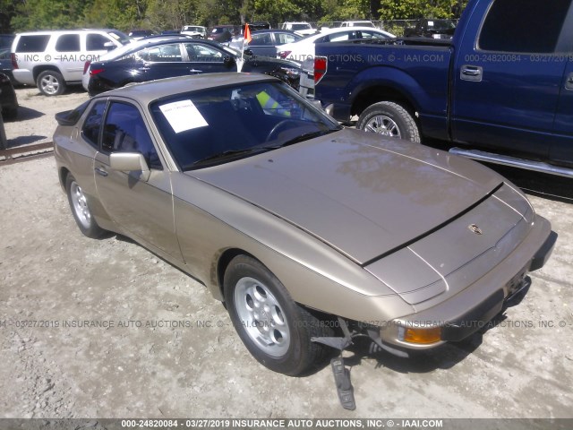 WP0AA0942FN472378 - 1985 PORSCHE 944 GOLD photo 1