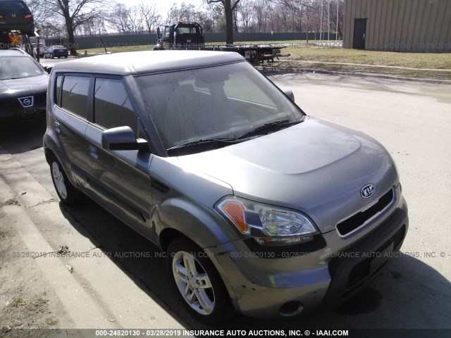 KNDJT2A25A7156910 - 2010 KIA SOUL +/!/SPORT GRAY photo 1