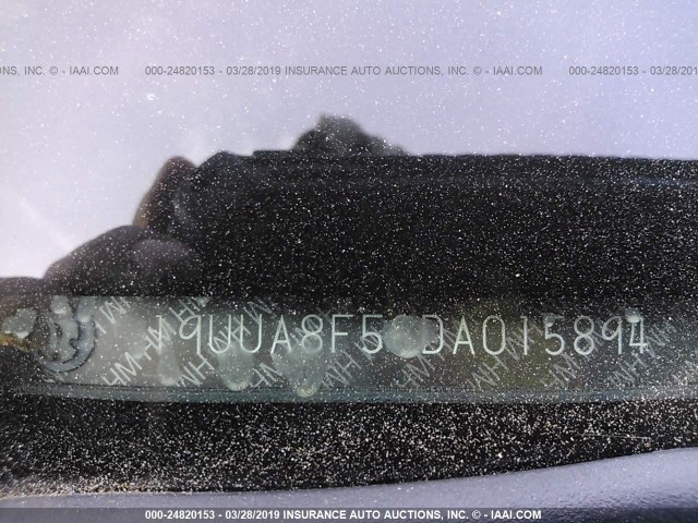 19UUA8F56DA015894 - 2013 ACURA TL TECH GRAY photo 9