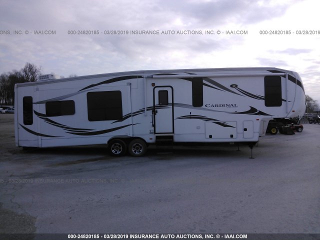 4X4FCAL25CG098260 - 2012 CARDINAL 5TH WHEEL  WHITE photo 6