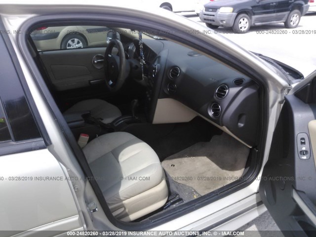 2G2WP552181150622 - 2008 PONTIAC GRAND PRIX GOLD photo 5