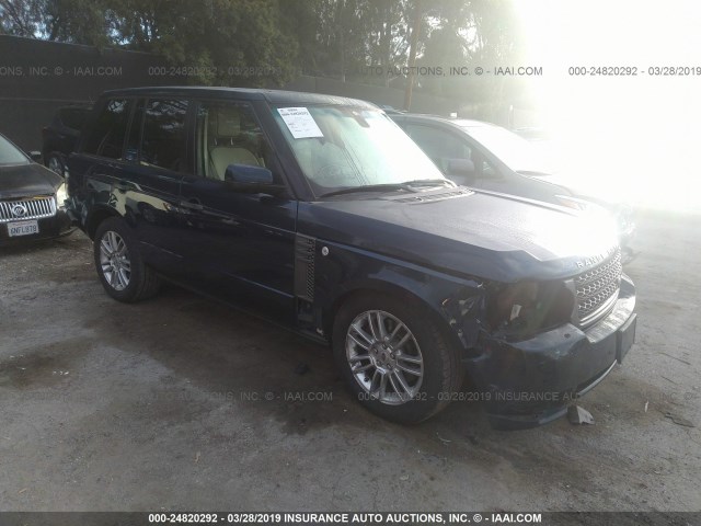 SALME1D47BA331251 - 2011 LAND ROVER RANGE ROVER HSE BLUE photo 1